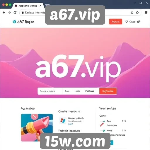 Navegação intuitiva garante experiência no a67.vip